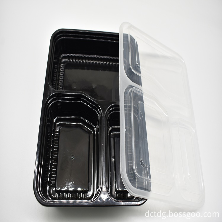 Takeaway Clamshell Plastic Food Container