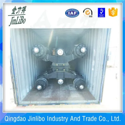 Heavy duty boogie wheel suspension parts