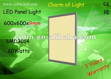 Good material led panel light 600 *600 with CE, RoHS