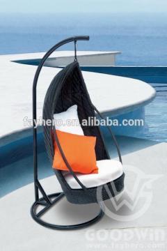 GW3073-L1 outdoor garden furniture leisure hanging chair steel stand