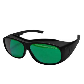 Custom Logo Printing Red Laser Safety Glasses 765-865nm 808nm