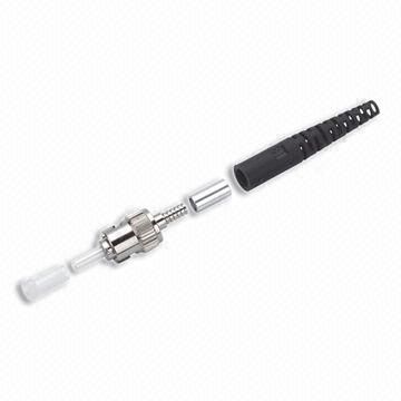 Fiber-optic Connector, Multi-mode and Simplex, Comes in ST Type