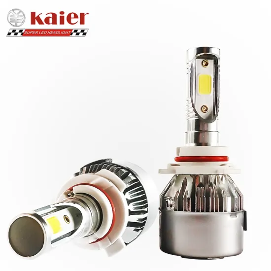 Kaier New Product V6 LED Headlight Bulbs - Auto Spare Parts Mini Car Fog Lamp Led Light Bulbs