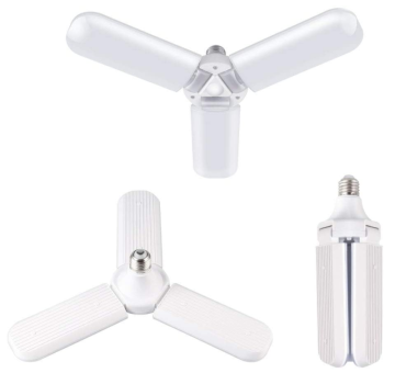 Foldable LED Light E27 B22 6500K 110V-265V