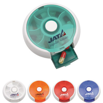 Kotak Pil Promosi 7 Hari W / logo