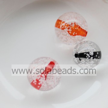 Holiday 20mm Crystal Plastic Round Smooth Ball Tiny beads