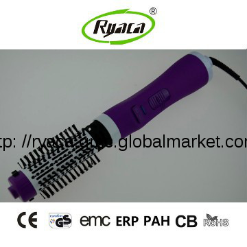 Purple rubber body&ceramic coating  hot air styler
