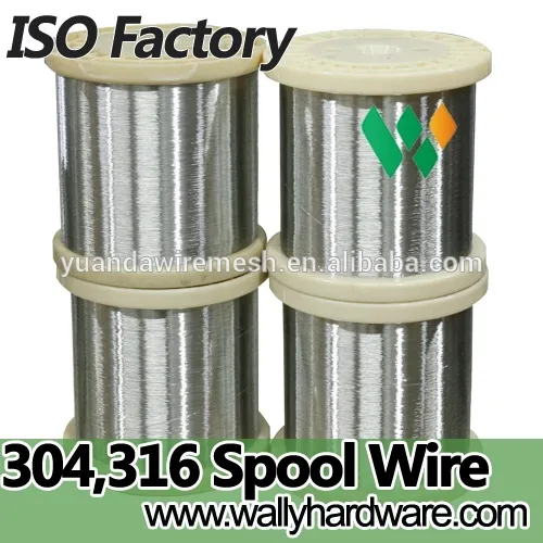 stainless steel wire soft temper ss304 spool wire