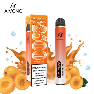 Orijinal Aivono AIM Stick 2500 Puflar Tek Kullanımlık Vape Kalem E Sigara