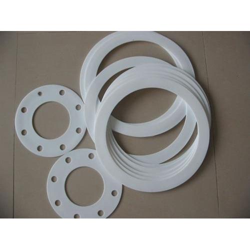 ปะเก็น PTFE บริสุทธิ์สีขาว