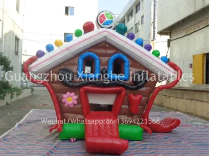 inflatable colorful house inflatable little house for kids playing