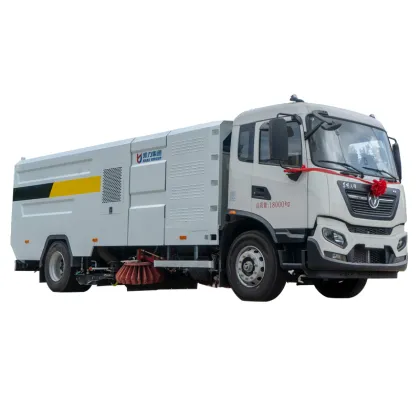 New Energy Electric Hybrid 10 Cubic Meters Sweeper Road Sweeper by Dongfeng Tianjin with Nintex Agent Battery