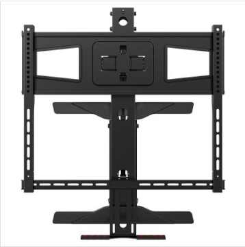 Gas spring free up and down mantel mount fireplace wall bracket