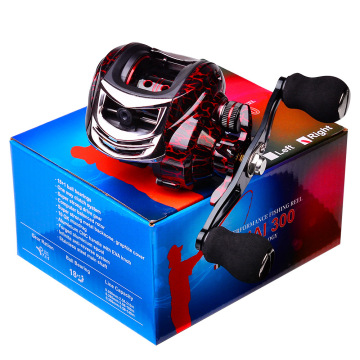 High-Speed Waterproof Baitcasting Reel Tica Seaknight 3+7 Fishing Scroll 18+1BB