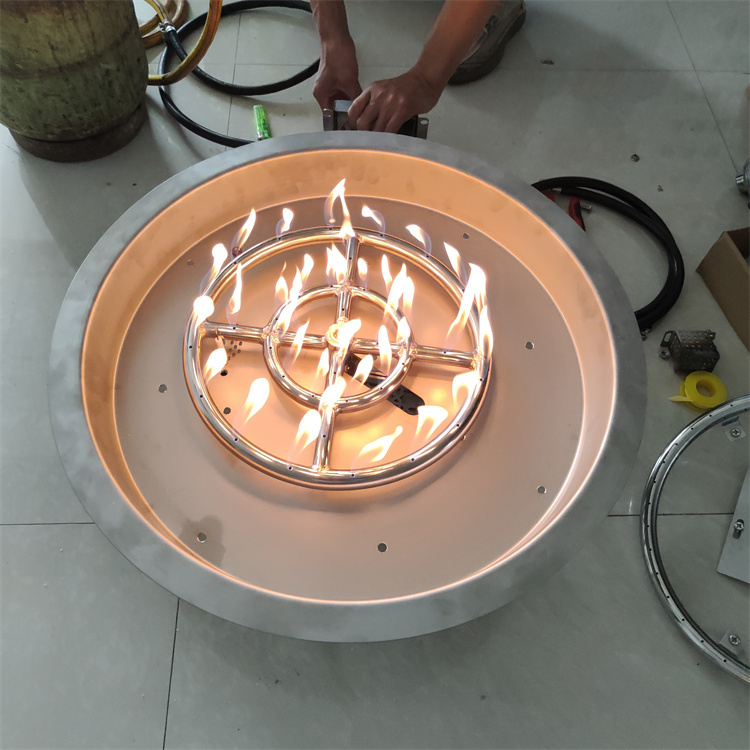 Round Gas Propane Fire Pit Burner