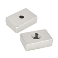 N45 Neodymium Countersink Block Magnet