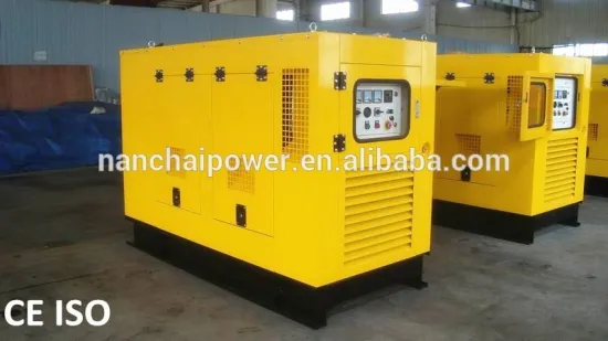 NANCHAI China Alibaba 100KVa Soundproof Ricardo Generator