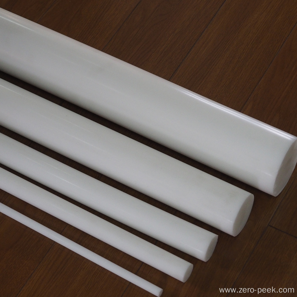 Virgin polyacetal rod and sheet