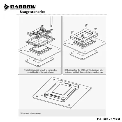 Intel 1700/1800 CPU Anti-Bending Plate CKJ1700