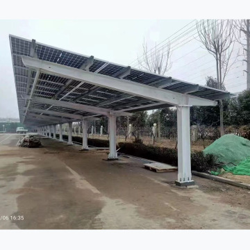 400W bis 540W Solarpanel Carport -Systeme mit Montageschienen