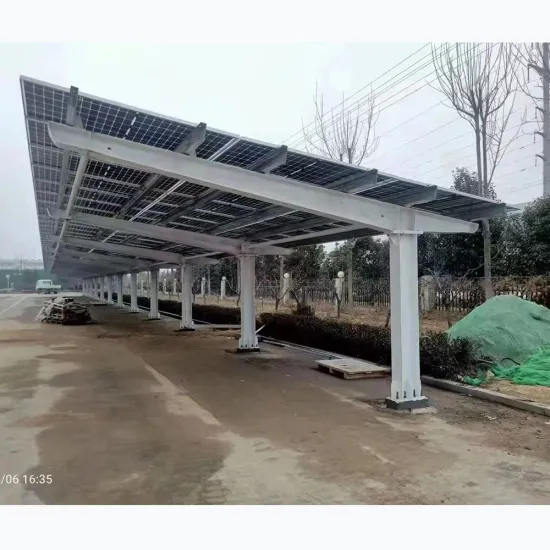 400W to 540W Solar Panel Carport Systems with Mounting Rails