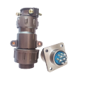 Military Aviation Connector PW20 with Plug 7Pins