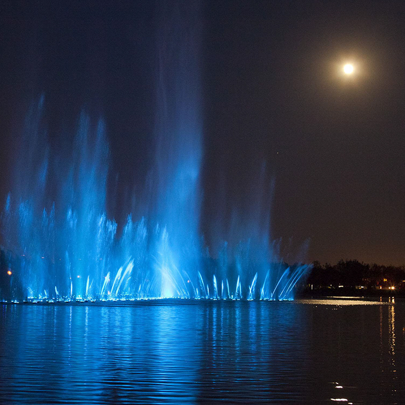 Three Stage Jet Fountain