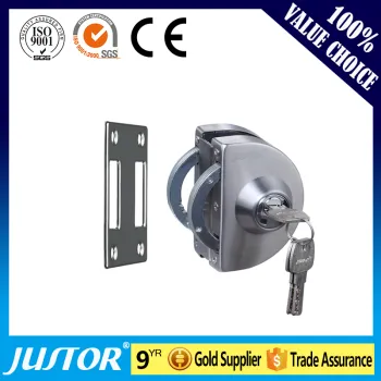 Professional manufacturer high quality commercial glass door lock JU-W505