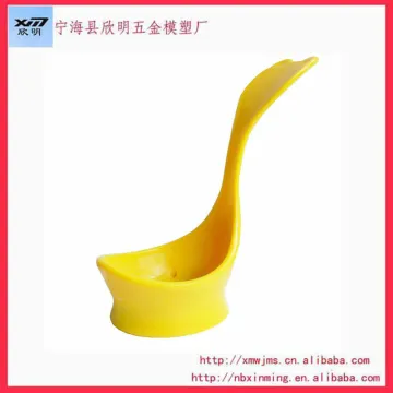 Cheap colorful plastic egg spoon