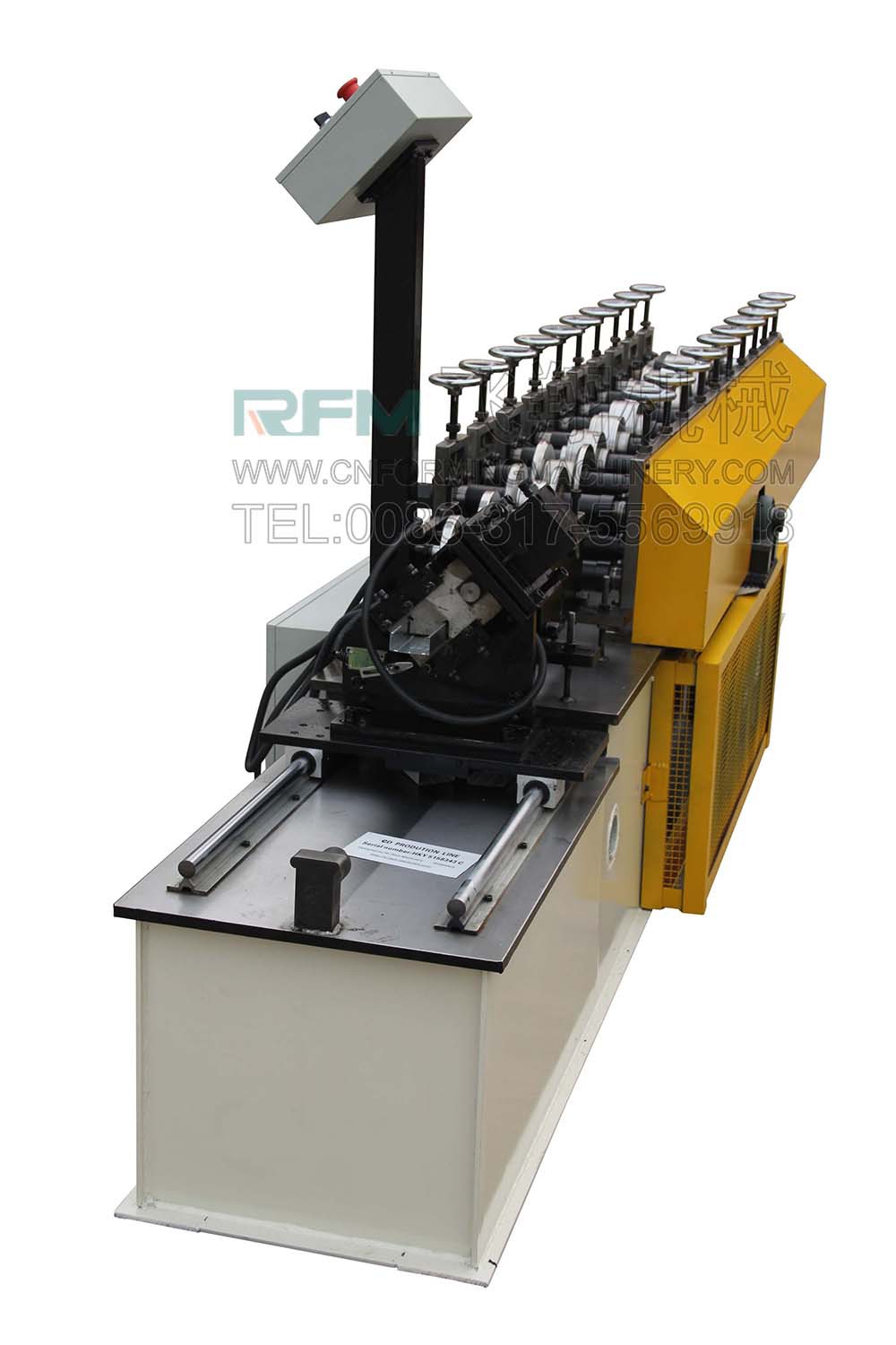 Steel keel roll forming machine for ceiling