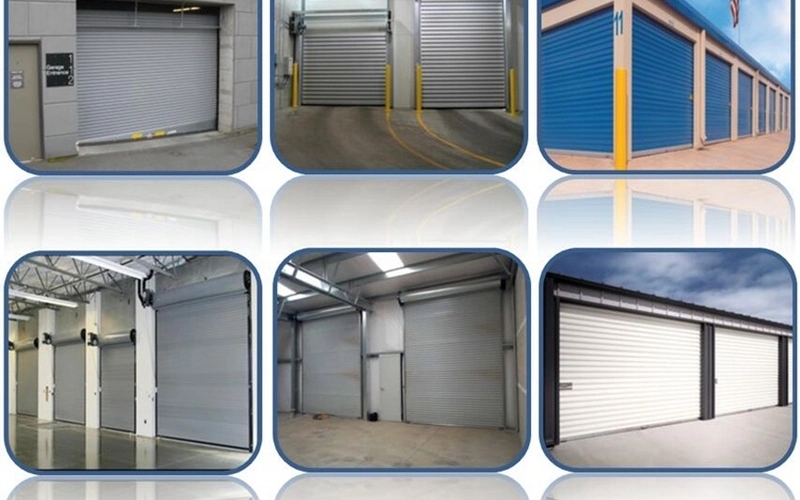 PU Foam Aluminum Alloy Rigid Fast Garage Door