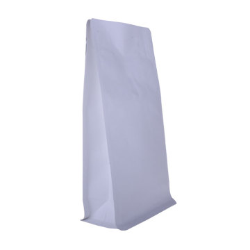 Eco-Friendly flat bottom kraft paper Packaging pouch