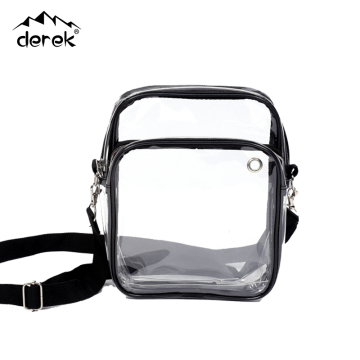 PVC transparent shoulder bag