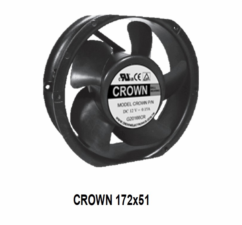 Crown 17051 Server A3 DC Fan for Furniture