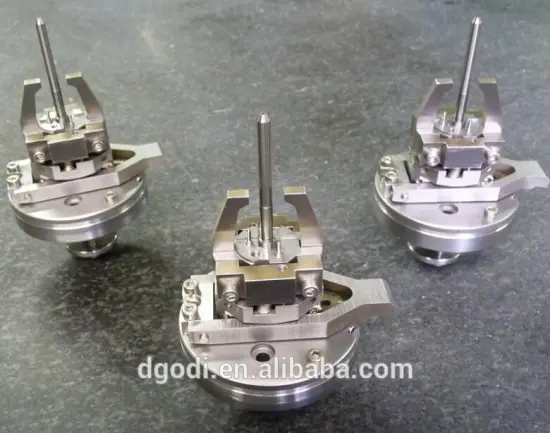 high precision screen printing equipment machine parts produced and assembled by dongguan manufacturer with 100machines