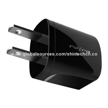 USB AC/DC Adapter with 5V/1A/2.1A Output, Suitable for iPad/iPhone/Digital Cameras