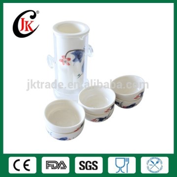 Wholesale creative design ceramic tea set for 6 people