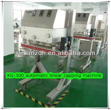 XG-300 automatic linear screw capping machine/PET bottle capping machine/capping machine in Shanghai