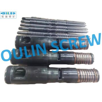 Sj55/110 Conical Twin Screw and Cylinder for PVC Extrusion