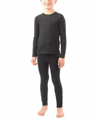 Kids Unisex Comfortable Breathable Base Layer Clothing Sets