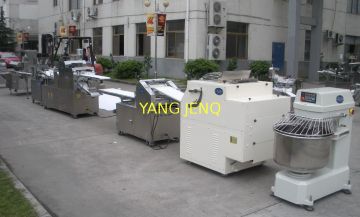 Plc System Twelve Roller Wheels Butter Bread Rusk Making Machine Production Line
