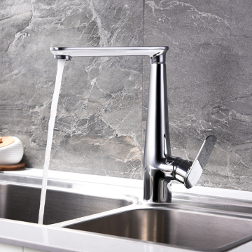 Pure brass kitchen sink hot and cold water faucet