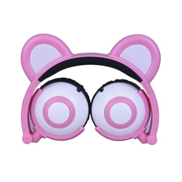 LED Panda Ear Casque Basse Musique pour Appel