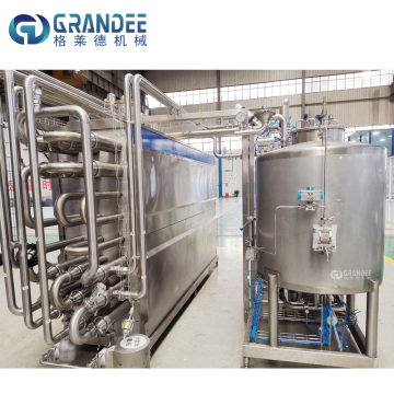 UHT Milk Production Line: Automatic Industrial Milk Processing Machine