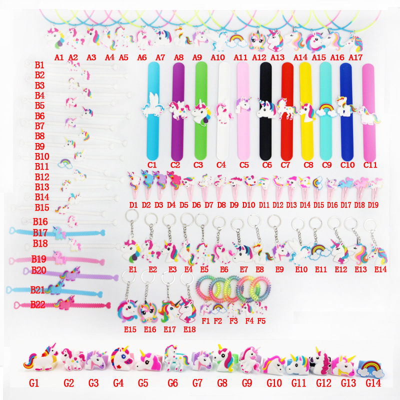 Children's fashion soft adhesive unicorn bb hairpin