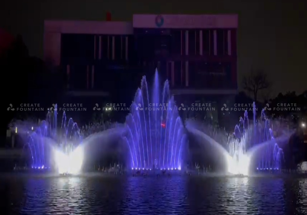 Pool Water Musical Fountain