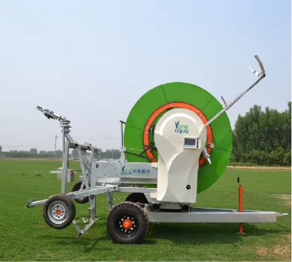 Bauer hard hose reel irrigators machine