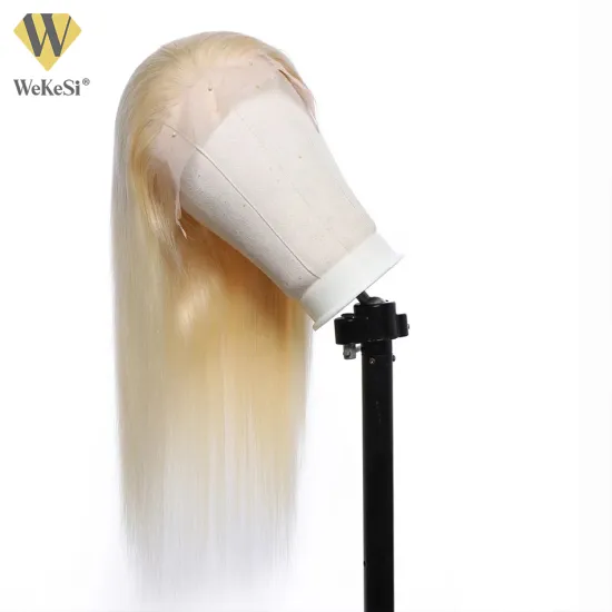 WKS HD glueless blonde human hair full lace wig,HD wig vendor 100% natural brazilian human hair full lace wigs for black women