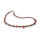 Collier de pierres précieuses en hématite et corail rouge