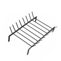 Grillrost mit 8rods lackiertem Stahl schwarz